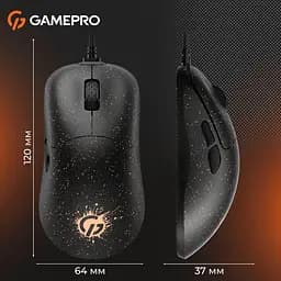 Миша GamePro GM690D Black/Orange [126086] - мініатюра 15