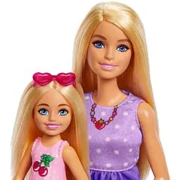 Набір Barbie Сімейний пікнік з ляльками Барбі та Челсі (JBF43) - мініатюра 4