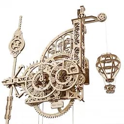 Механічний 3D Пазл Ukrainian Gears Аеро Годинник, настінний, з маятником, 320 елементів (70154)