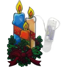 Новорічна LED декорація Devilon Свічка 25х13.5 см (640294)