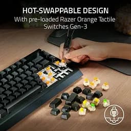 Клавіатура Razer BlackWidow V4 Pro 75% Exploded Black (RZ03-05130300-R3E1) - мініатюра 7