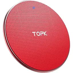 Бездротовий зарядний пристрій Baseus Topk Wireless Charger B01W Red (4129546872)