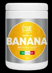 Маска Esme Platinum Banana с экстрактом банана, для секущихся и ослабленных волос, 1000 мл