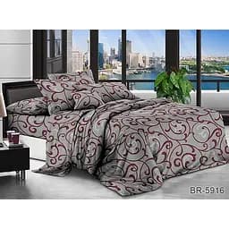 Комплект постільної білизни TAG Tekstil Сімейний 000247825 (BR-5916)
