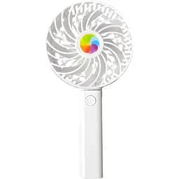 Дитячий портативний USB-вентилятор Mini Fan на акумуляторі білий (2628-1)