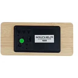 Годинник настільний Grunhelm LED 1609 USB DC+ 5V 2000 мАч (131075) - мініатюра 5