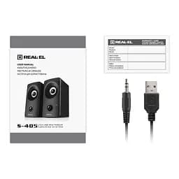 Акустична система REAL-EL S-405 USB Black (EL121100016) - мініатюра 8
