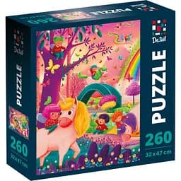 Пазлы De.tail Мир единорожек 260 элементов (DT200-07)