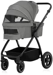 Універсальна коляска 3 в 1 Lionelo Meril Grey Stone (LO-MERIL 3IN1 GREY STONE) - мініатюра 6