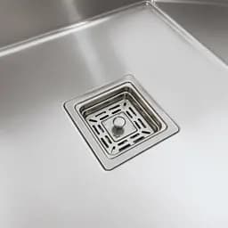 Кухонна мийка Platinum Handmade 650x500x230 L нержавійка (квадратний сифон 3,0/1,0), Нержавіюча сталь - мініатюра 6
