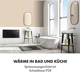 Конвекторний обігрівач Klarstein Bornholm Smart WiFi 2000 Вт чорний (10034391)  - мініатюра 6