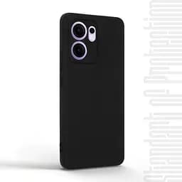Чехол-накладка для смартфона OPPO Reno13 F 5G/Reno13 F 4G/Reno13 FS 5G, противоударный, силиконовый, термополиуретановый (ТПУ), с защитой камеры и корпуса, черный, защита всего корпуса, ArmorStandart (ARM82928) - мініатюра 2