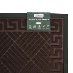 Килимок придверний Eco Fabric Смужки з кромкою коричневий 40 х 60 см (4060-113) - мініатюра 7