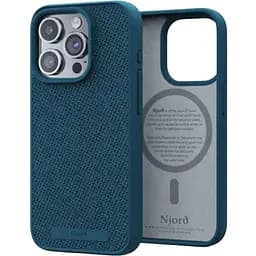 Чехол-накладка Njord Fabric MagSafe Case Deep Sea для iPhone 15 Pro (NA53FA01)