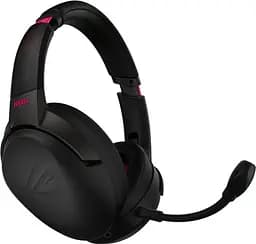 Гарнітура ігрова Asus ROG Strix Go 2.4 Electro Punk WL/3.5 мм/USB Black - мініатюра 3