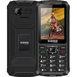 Кнопковий телефон Sigma mobile X-treme PR68 чорний  - мініатюра 2