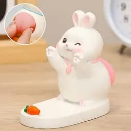 Підставка для телефону Funny Animals Rabbit With Carrot - мініатюра 2