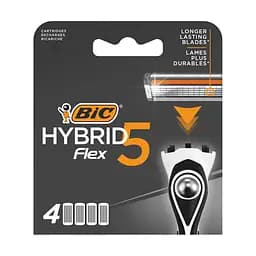 Змінні картриджі для гоління BIC Hybrid 5 Flex, 4 шт.
