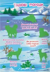 Велика книжка. Розвивальні наліпки. Розумнi завдання. Собаки - мініатюра 2