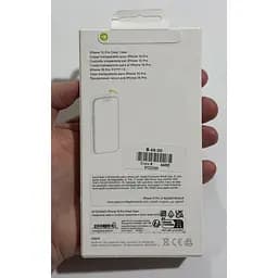 Оригінальний прозорий чохол Apple Clear Case with MagSafe для iPhone 15 Pro (6.1") Clear MT223ZM/A магнітний - мініатюра 3