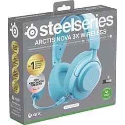 Ігрові навушники SteelSeries Arctis Nova 3X Wireless for Xbox Aqua (61691) [143294] - мініатюра 5