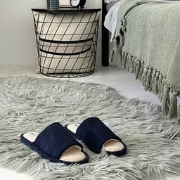 Кімнатні капці чоловічі MBM My Home Semen Dark Blue розмір 40-41 сині (SL-15 40-41 DARK BLUE) - мініатюра 4