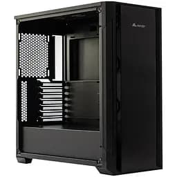 Корпус ALmordor L1400 Shield черный, без БП, Mid Tower, для EATX/ATX/Micro ATX/Mini ITX, 2xUSB 3.0, 1xType-C, макс. CPU -