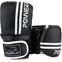 Рукавиці боксерські PowerPlay 3025 Black/White - M