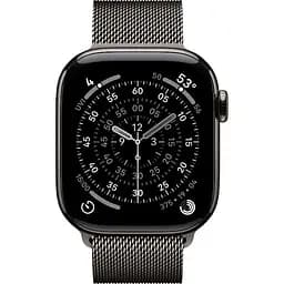 Смарт-годинник Apple Watch Series 11 GPS + Cellular 42mm Slate Titanium Case with Slate Milanese Loop (MF8U4/MGJ14) [151122] - мініатюра 2
