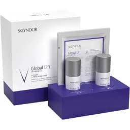 Набор лифтинг Skeyndor Global Lift V-Shape Lifting Сыворотка 30 мл + Крем 30 мл + Маска 2 шт