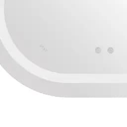 Дзеркало Qtap Gemini 500x700 з LED-підсвічуванням Touch, з антизапотіванням, з димером температури кольору (3000-6500K) Reverse QT2578R5070 - мініатюра 9