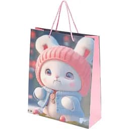 Пакет подарунковий Котик YX05092 M Різнокольоровий