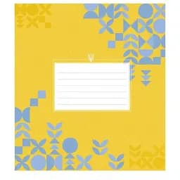 Зошит учнівський Школярик My country 024-3348L-2 у лінію 24 аркушів