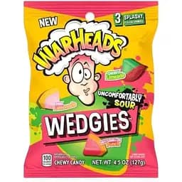 Цукерки жувальні Warheads фруктові дольки 127 г