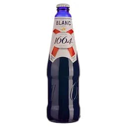 Упаковка пива Kronenbourg 1664 Blanc світле 4.8% 9.2 л (0.46 л х 20 шт.)  - мініатюра 2