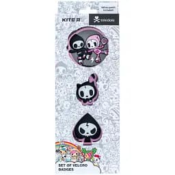 Набір бейджів на липучці Kite tokidoki TK24-3012-1 3 шт.