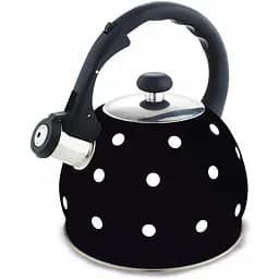 Чайник Kamille 2 л з нержавіючої сталі зі свистком (KM-1070BL)