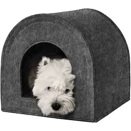 Будиночок для тварин BronzeDog ХL 70х70х70 см сірий