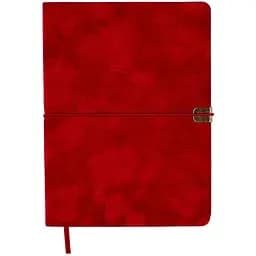 Ежедневник недатированный Buromax Velour A5 искусственная кожа 336 страниц красный (BM.20770-05)