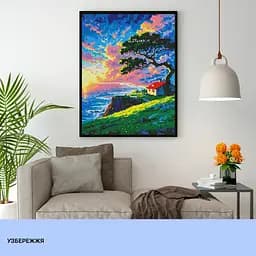 Набір з алмазною мозаїкою "Узбережжя" 40*50 см, IDEA2-CK6545, ТМ "99IDEAS" - мініатюра 3