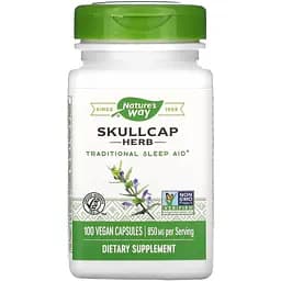 Натуральна добавка Nature's Way Skullcap Herb, 100 вегакапсул