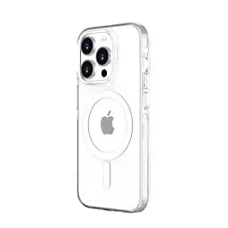 Захисний чохол Vokamo для iPhone 15 Pro Max з магнітним кільцем прозорий - мініатюра 3