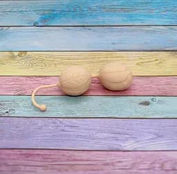 Вагинальные шарики Loveshop Kegel Balls беж