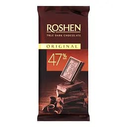Шоколад чорний Roshen Original 47% 85 г (861863)