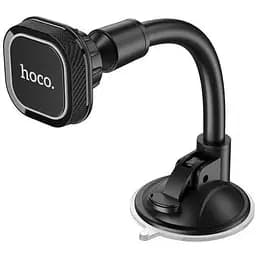Крепление для телефона Hoco CA55 Astute series windshield car holder черный-серый