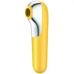 Смарт-вібратор та вакуумний стимулятор 2-в-1 Satisfyer Dual Love Yellow