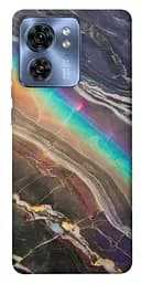 Чехол Demsky Радужный мрамор для Motorola Edge 40