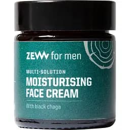 Зволожувальний крем для обличчя з чорним чаєм Zew For Men Moisturizing Face Cream With Black Chaga 30 мл