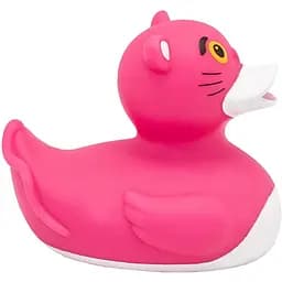 Іграшка для купання FunnyDucks Качка-пантера, рожева (1314) - мініатюра 5