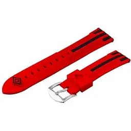 Силиконовый ремешок Primo Dart для часов Asus ZenWatch 2 (WI501Q) Red-Black